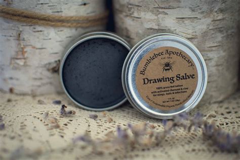 natural drawing salve